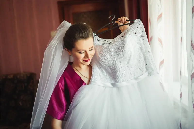 wedding dress cleaning in dubai