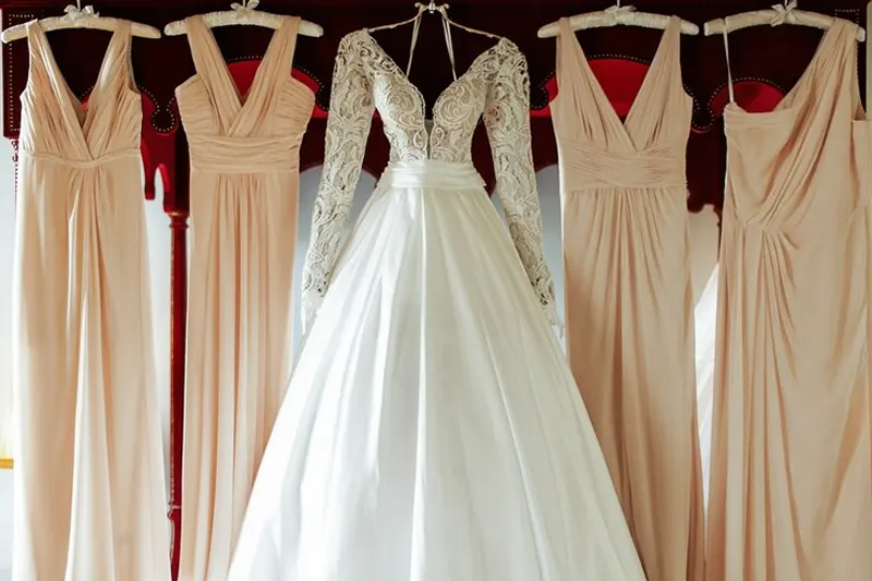 Wedding dress cleaning